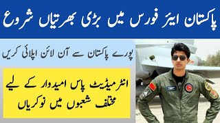 Join Pakistan Air Force as Commissioned Officer 2025  Join PAF 2025 [upl. by Nipahc280]