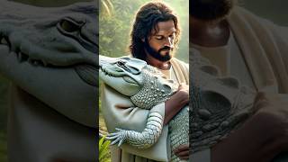 Jesus with the mighty crocodile edit short fe jesús [upl. by Woehick]