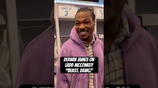 Derwin James on Ladd McConkey “beast Dawg” chargers boltup nfl nflfootball football afc [upl. by Laet]