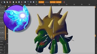 Turtle Animation From Photoshop to Spriter Pro [upl. by Minne46]