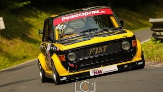 Fiat 128 Rallye 8V  Rolf Rauch  Wolsfelder Bergrennen 2015 [upl. by Aytnahs783]