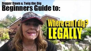 Beginners Guide to metal detecting  Where to dectect LEGALLY 2 [upl. by Annaeel519]