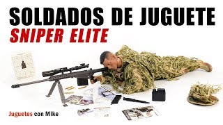 SOLDADOS DE JUGUETE SNIPER ELITE Toys Review en español [upl. by Lledniw]