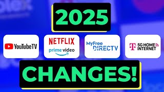 Big Streaming TV Changes for All of 2025 [upl. by Neemsaj]