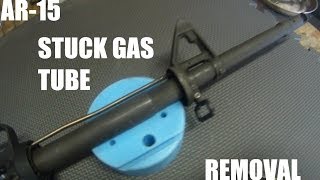 How to remove an AR15 stuck gas tube [upl. by Ahsenad]