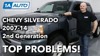 Top 5 Problems Chevy Silverado Truck 2nd Generation 200714 [upl. by Madalena]