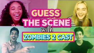 Disney Channel ZOMBIES 2 Cast Plays Guess the Scene [upl. by Yerfoeg]