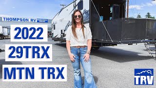 New Outdoors RV MTN TRX 29TRX Trail Series Four Seasons Toy Hauler [upl. by Eneleahs]