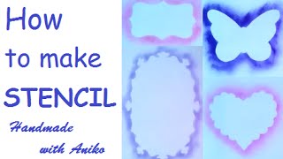 How to make STENCILS [upl. by Keg]