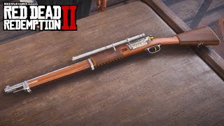 RED DEAD REDEMPTION 2  BOLT ACTION RIFLE Weapons Customization amp Showcase [upl. by Linnet]