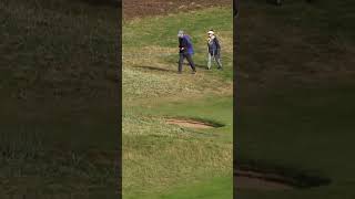 Rory McIlroys DAD makes incredible holeout 🙌 [upl. by Hastie]