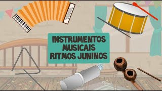 INSTRUMENTOS MUSICAIS DOS RITMOS JUNINOS [upl. by Mozart]