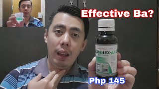 3 TIPS  CORRECT USE ORAHEXAF MOUTHWASH Gargle FOR SORE THROAT Relief  Honest NURSE REVIEW [upl. by Hilly]