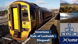 Scotrail  A Day on the Kyle Line  Inverness  Kyle of Lochalsh  Dingwall [upl. by Cirdor]