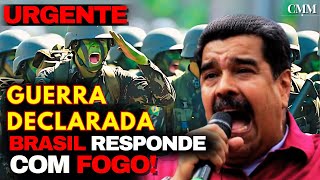 Guerra Pode Estourar Brasil Convoca Tropas Para Enfrentar Maduro [upl. by Ellenar167]