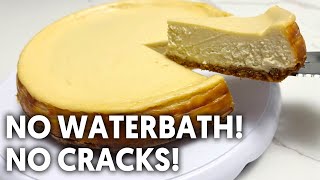 How to Make Perfect Cheesecake Without a Water Bath or Cracks [upl. by Iz123]