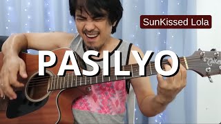 Pasilyo guitar tutorial  song by Sunkissed Lola [upl. by Ayrotal]