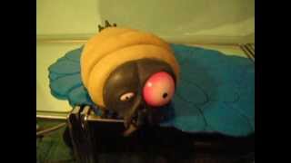 Animated Electronic Halloween GRUB Maggot toy [upl. by Slavic33]