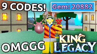 NEW WORKING ALL CODES FOR KING LEGACY IN 2024 JANUARY ROBLOX KING LEGACY CODES [upl. by Sergo]