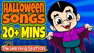 Halloween Songs for Kids 👻 Happy Halloween Songs 👻 Halloween Kids Playlist by The Learning Station [upl. by Ardnalak]