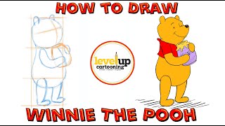 How to Draw Winnie the Pooh Super Easy  Step by Step Tutorial For Kids [upl. by Cullin448]