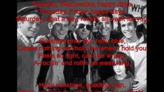 Happy Days by Pratt and McClain with Lyrics [upl. by Sykleb]