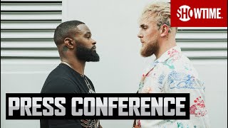 Paul vs Woodley KickOff Press Conference  SHOWTIME PPV [upl. by Rezzani]