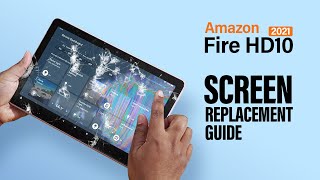 Amazon Fire HD 10 2021 LCD Touch Screen Replacement  Fire HD Plus  Kids [upl. by Ulita326]