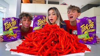 First To Finish Spicy Takis Wins CRAZY PRIZE [upl. by Deanna]