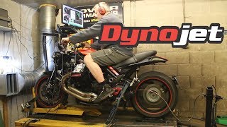 Moto Guzzi Griso 1200SE on the Dyno [upl. by Ayouqat]