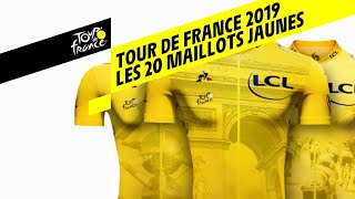 Tour de France 2019  Les 20 Maillots Jaunes [upl. by Ylera722]