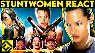 Stuntwomen React to Bad amp Great Hollywood Stunts 10 [upl. by Arza]