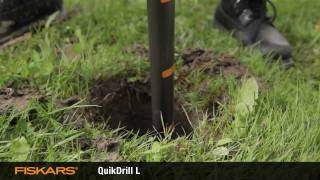 Fiskars QuikDrill™ garden drill [upl. by Lillian431]