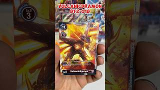 Volcanicdramon BT2018 C ST11 Entry Pack digimoncardgame [upl. by Mill]