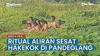 Diduga Praktik Aliran Sesat 16 Orang Dewasa hingga Anakanak Mandi Tanpa Busana Diamankan Polisi [upl. by Anirehc]