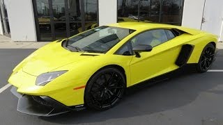 2014 Lamborghini Aventador LP7204 50° Anniv Start Up Exhaust Test Drive and In Depth Review [upl. by Cirtap226]