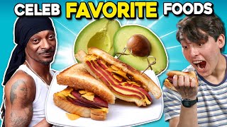 Trying The Weirdest Celebrity Recipes  People Vs Food [upl. by Ducan]