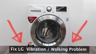 LG Vibration Problems Walking on Spin  You Can Fix This Easy [upl. by Bay3]