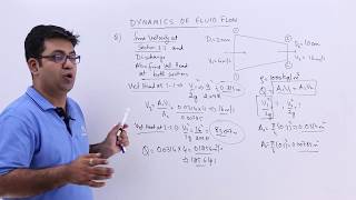 Bernoulli’s Equation Problem 1 [upl. by Kristal314]