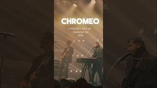 CHROMEO Concert recap September 16 2024 The Van Buren Phoenix AZ concertrecap indieelectronic [upl. by Darrey]