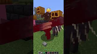 Powering Every Mob to Mutant vs Emoji Scary Reaction meme minecraft shorts [upl. by Ave]