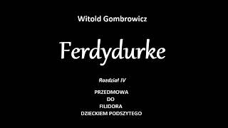 Ferdydurke  rozdział 4 [upl. by Chrysler]