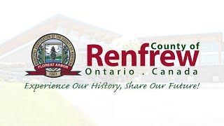 January 31 2024  County Council County of Renfrew [upl. by Matland]