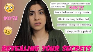 Revealing Your Dirty Secrets 2 reacting to my subscribers secrets  Just Sharon [upl. by Cecilla]