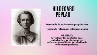 TEORIA HILDEGARD PEPLAU [upl. by Nereil]