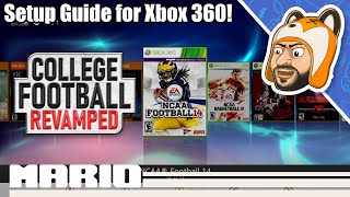 How to Install College Football Revamped for Xbox 360  CFB Revamped Setup Guide [upl. by Noizneb331]