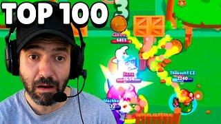 TOP 100 TRICKSHOTS sur Brawl Stars best trickshot amp epics goals compilation [upl. by Inava]