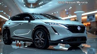 2026 Nissan Murano  Redefining Premium SUV Comfort and Performance [upl. by Akimot]