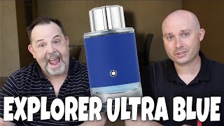 Montblanc Explorer Ultra Blue fragrancecologne review  MENS COLOGNE [upl. by Ilahsiav]