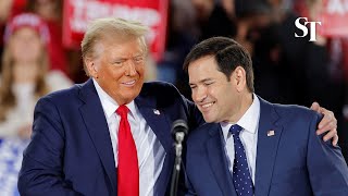 Republicans secure red sweep Trump taps Rubio for secretary of state [upl. by Vitkun]